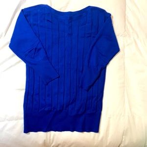 Cobalt blue sweater